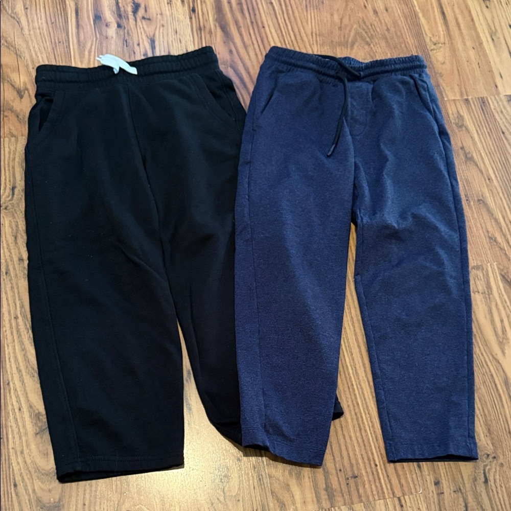 Old Navy Black and Navy Sweat Pants